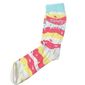 Urban Eccentric Novelty Socks Pink White Yellow